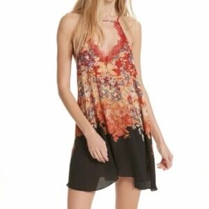 NWOT Free People Intimately Floral Haze Printed Mini Slip Dress – Size S
